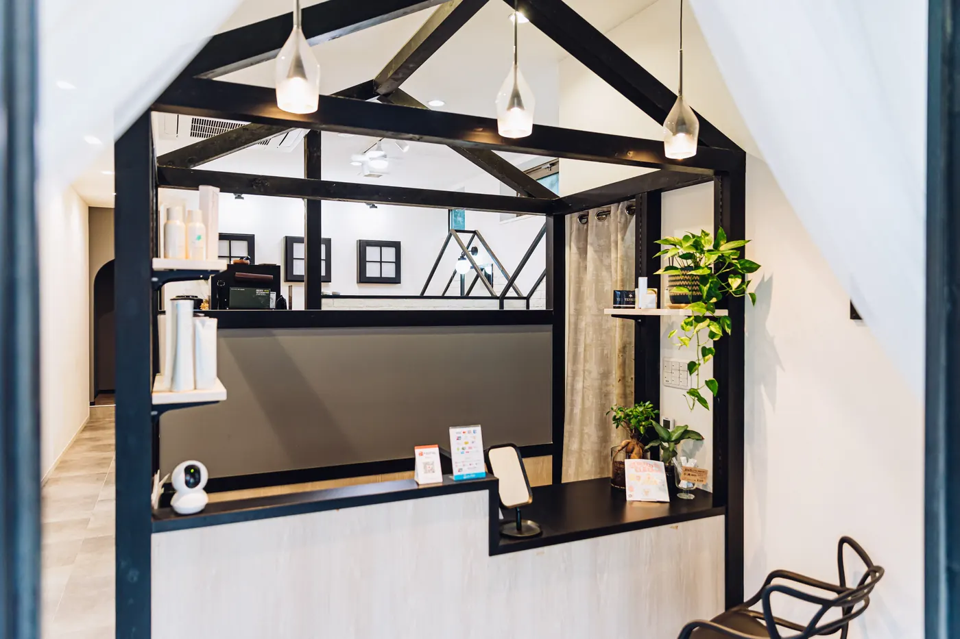 Vinca hair 店内の様子